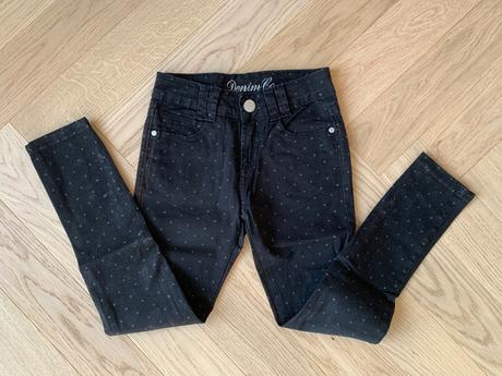 Denim co čierné riflové nohavice, denim co,134