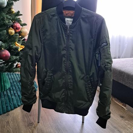 Pánska/chlapčenská prechodná bunda, pull&bear,xs