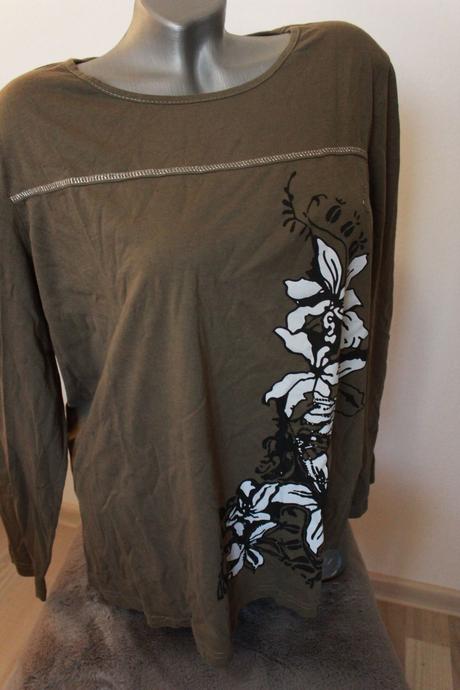 Kvetovane tricko, xxl