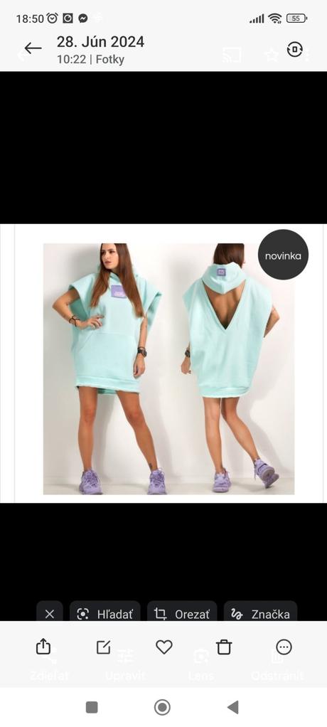 Kura collection mikinošaty, 