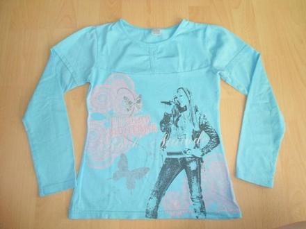 Modre tricko hannah montana, 134