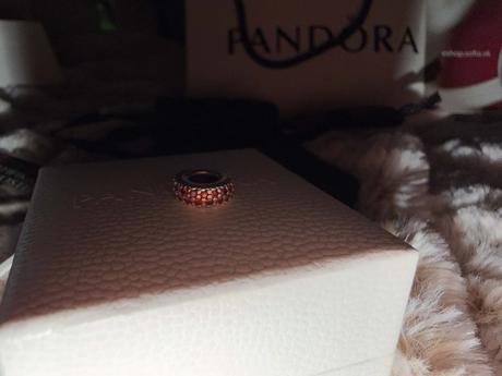Pandora original privesok-koralka kruzok zirkony, pandora