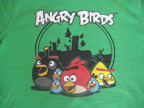 Jasnozelená mikina angry birds, 134