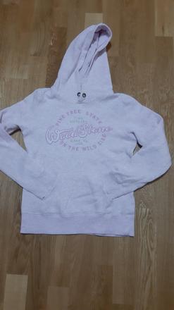 Dievčenská mikina s kapucňou, h&m,152