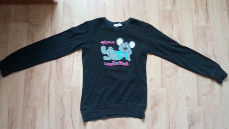Dievčenská mikina s motívom myšky, 140