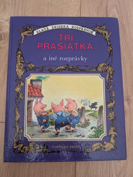 3x knihy zo série zlatá zbierka rozprávok, 