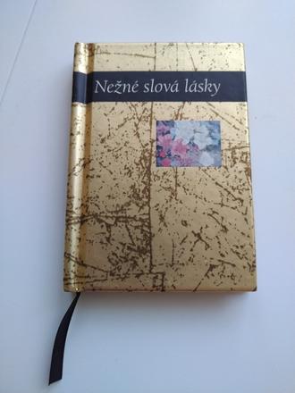 Darčeková knižka nežné slová lásky, 