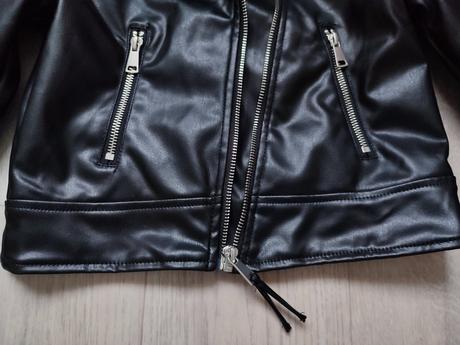 Koženková bunda, h&m,134