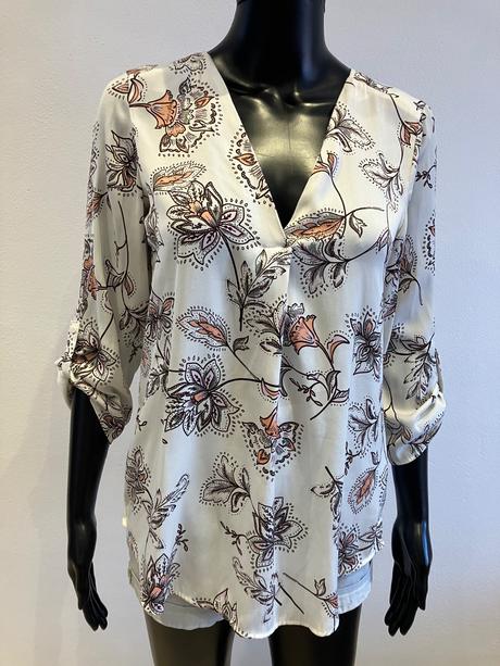 Dámska vzorovaná blúzka stradivarius (m), stradivarius,m