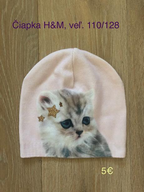 Čiapka h&m 110-128, h&m,110
