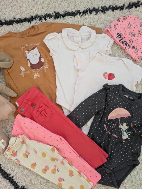 Balík oblečenia veľkosť 80, 68–80