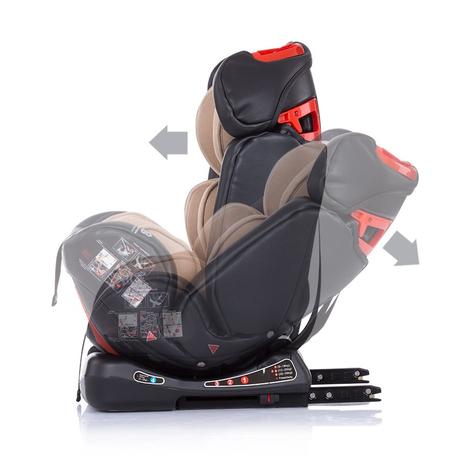 Orbit easy isofix autosedačka 0-36kg mocca,