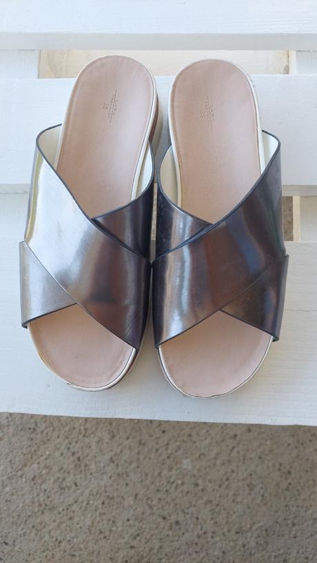 Šľapky s poštovným, zara,38