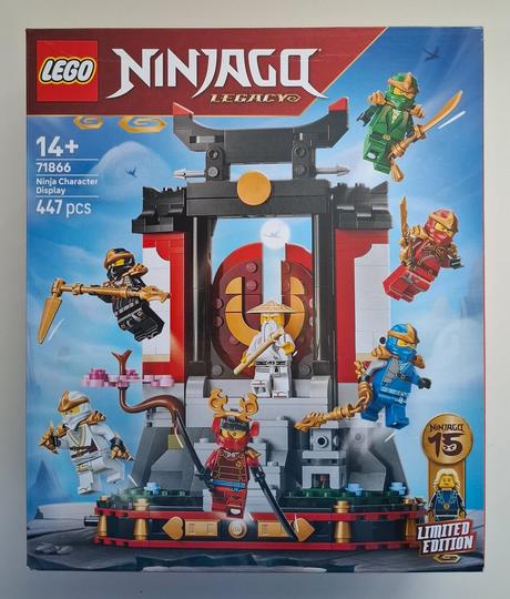 Lego ninjago "výstavka nindžov, 15 rokov ninjago",