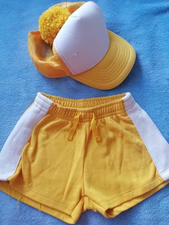 Komplet kratasky so šiltovku, zara,116