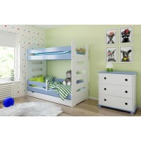 Poschodová posteľ,rôzne farby,rozmery, šírka (cm): 80,dĺžka (cm): 160