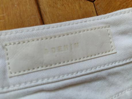 Biele rifle., denim,26