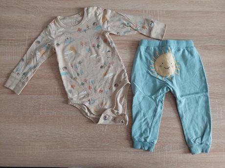 Súprava domčeky a tepláčiky s aplikáciou veľ.80, lindex,80