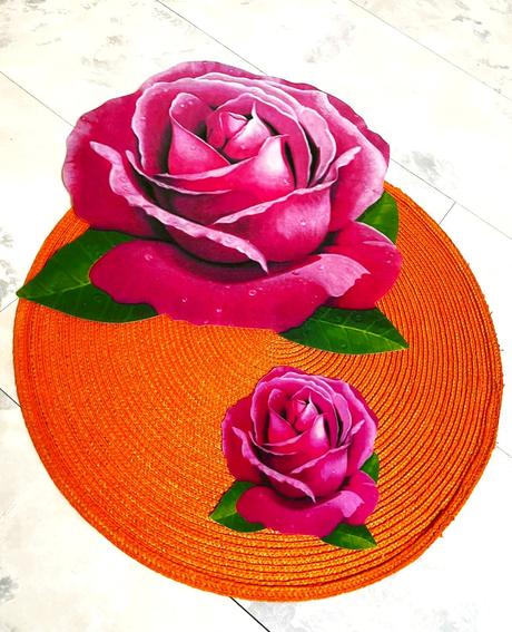 Plastové 3d podložky pod taniere, 