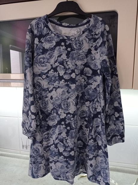 Teplákové šaty 122/128, h&m,122