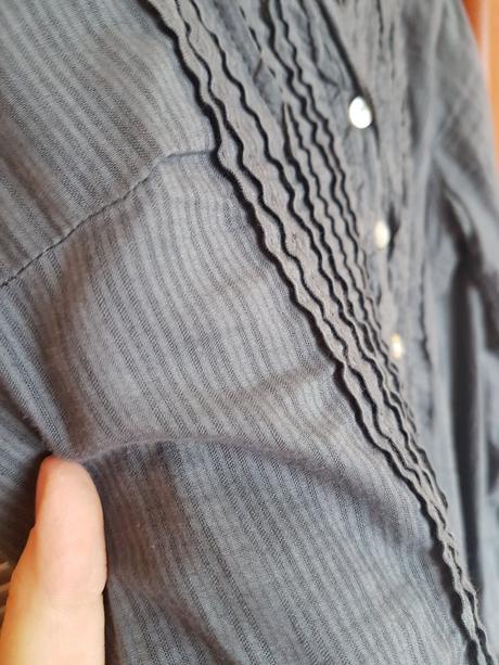 Šedá košeľa h&m veľ. 38, h&m,38