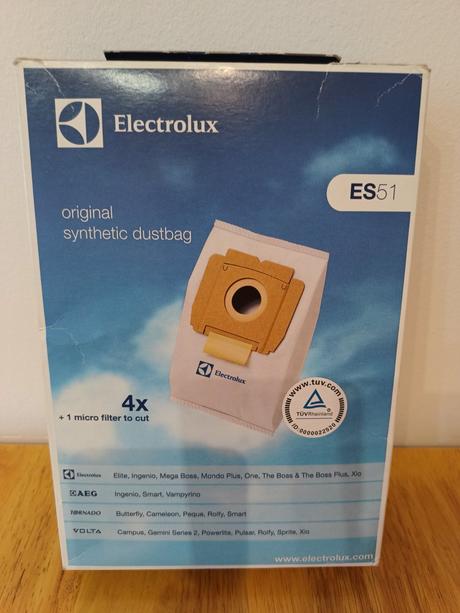 Syntetické vrecká do vysávača 3 ks + filter, electrolux