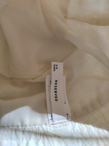 Letný klobúk reserved - krémový v.92-98, reserved,92