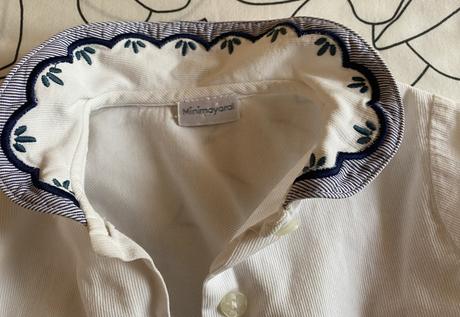 Krásna bavlnená blúzka s výšivkou mayoral v. 86, mayoral,86