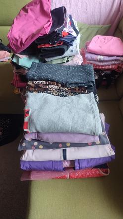 Balík oblečenia 110-116, 104–116