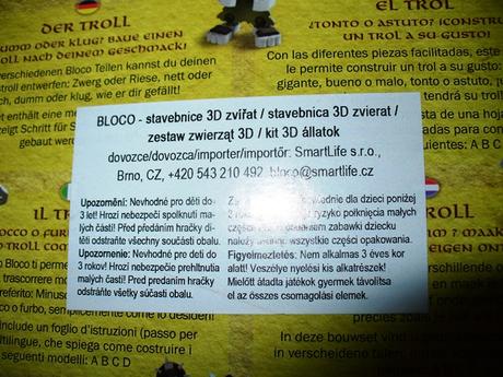 Bloco toys the troll, 