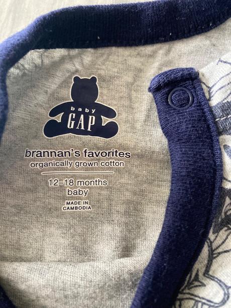 Gap mickey set 18m top stav, gap,86