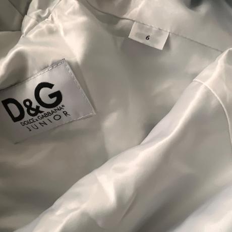 Dolce&gabanna saténová bunda dlhá vel. 6, 116