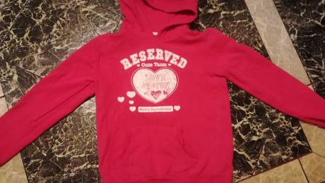 Mikina reserved dievca 164, reserved,164