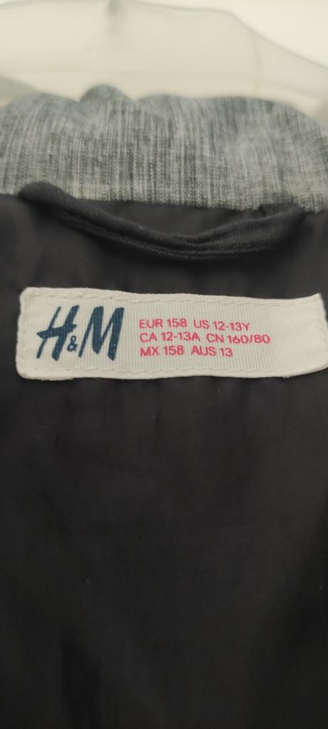 Zimná bunda, h&m,158