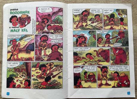 Komiks čtyřlístek 186 za 2eur,