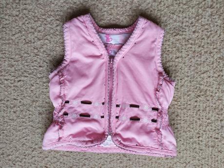 Zateplená súprava - nohavice, vesta, tričko 74, 74