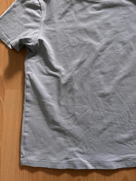 Bledomodré dievčenské tričko h&m, h&m,146