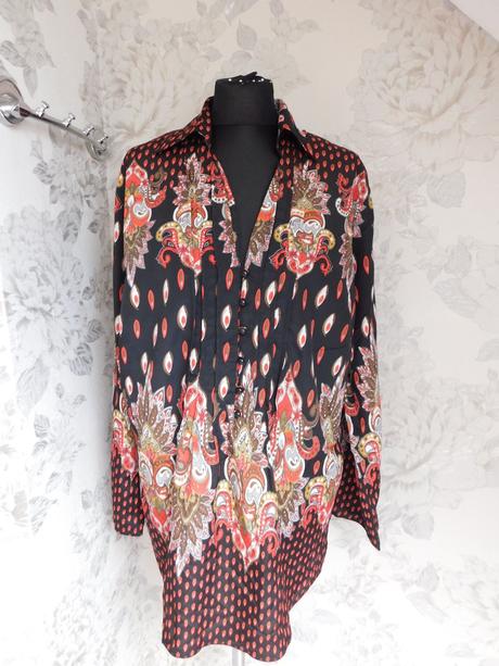 Kvalitna košelova bluzka, 44