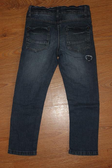 Rifle s vyšitými srdiečkami (2 - 3x oblečené), dopodopo,104