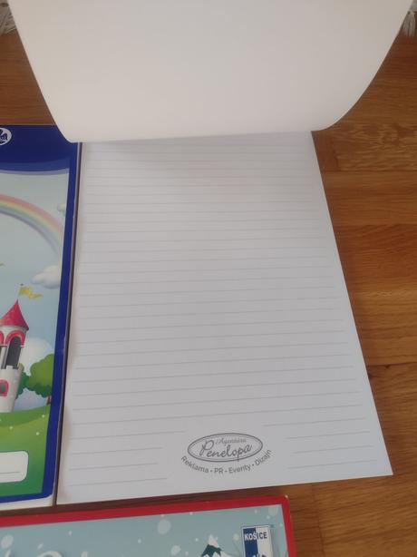 3 x skicár / zošit, 