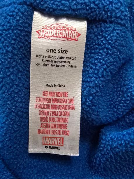 Čiapka-šál spiderman, marvel