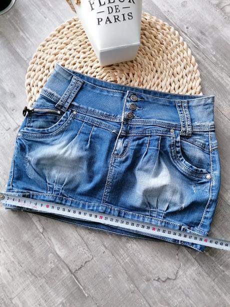 Riflová sukňa mini dromedar 27, dromedar,s