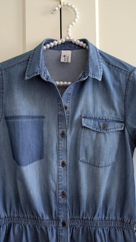 Košeľové denim šaty c&a, c&a,s