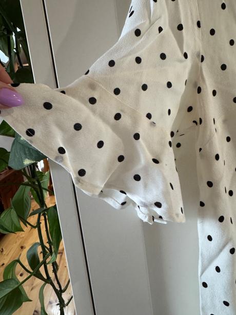 Bodkovaný top 38, h&m,38