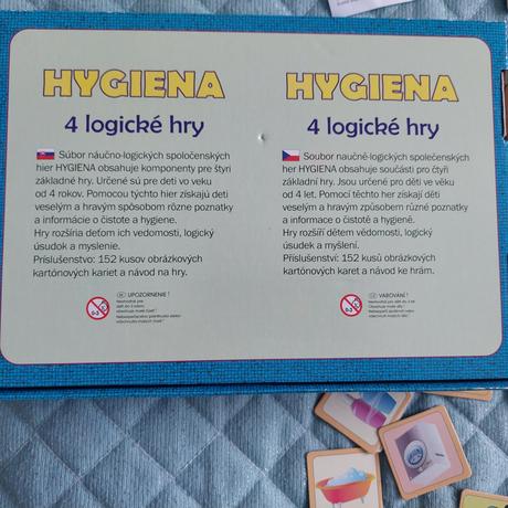 Logopedická hra hygiena,