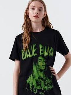 Tričko billie eilish zn. cropp, 164