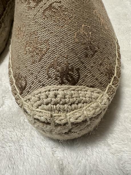 Bledohnedé espadrilky zn. guess originál, guess,39 / 40