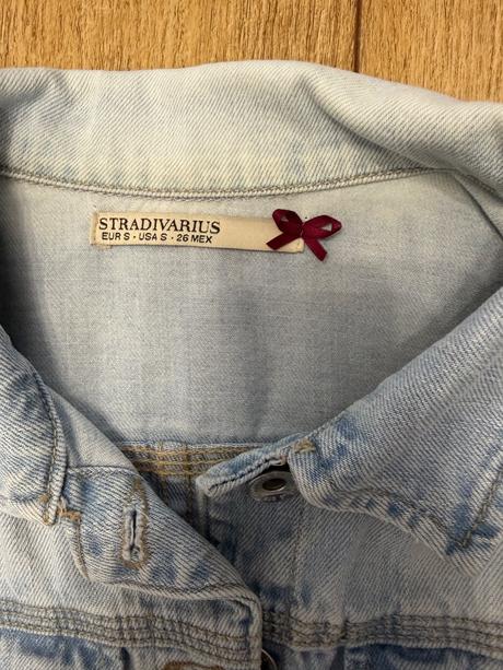 Riflova bunda kratka, stradivarius,34