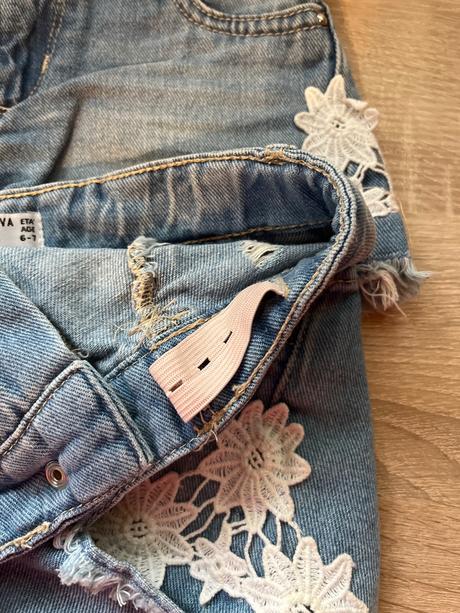 Riflové šortky, 122