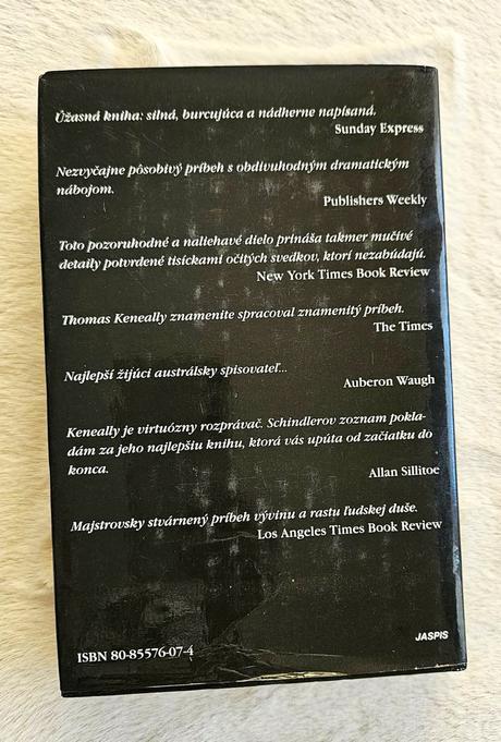 Kniha 'schindlerov zoznam', 